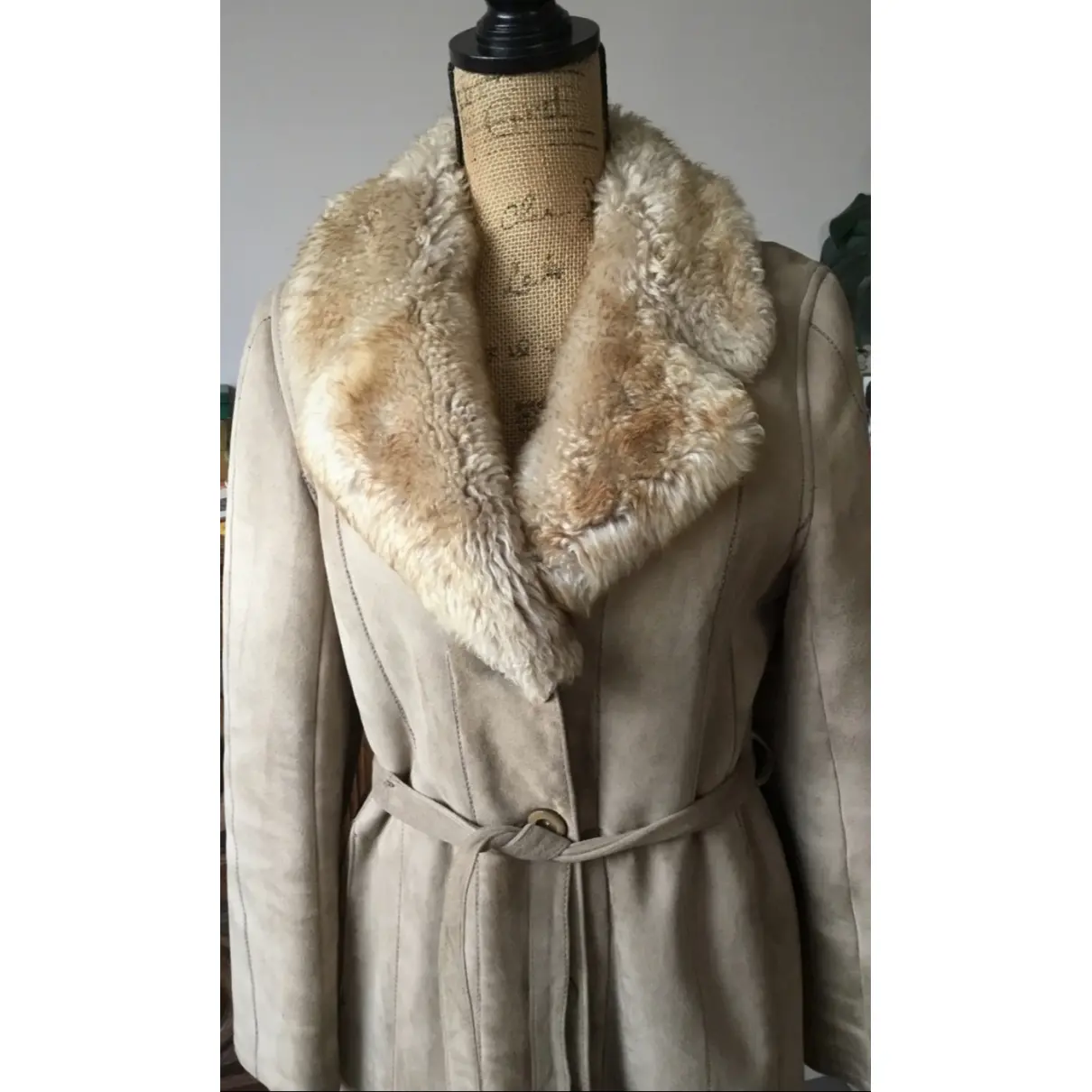 Buy Paco Rabanne Shearling coat online - Vintage