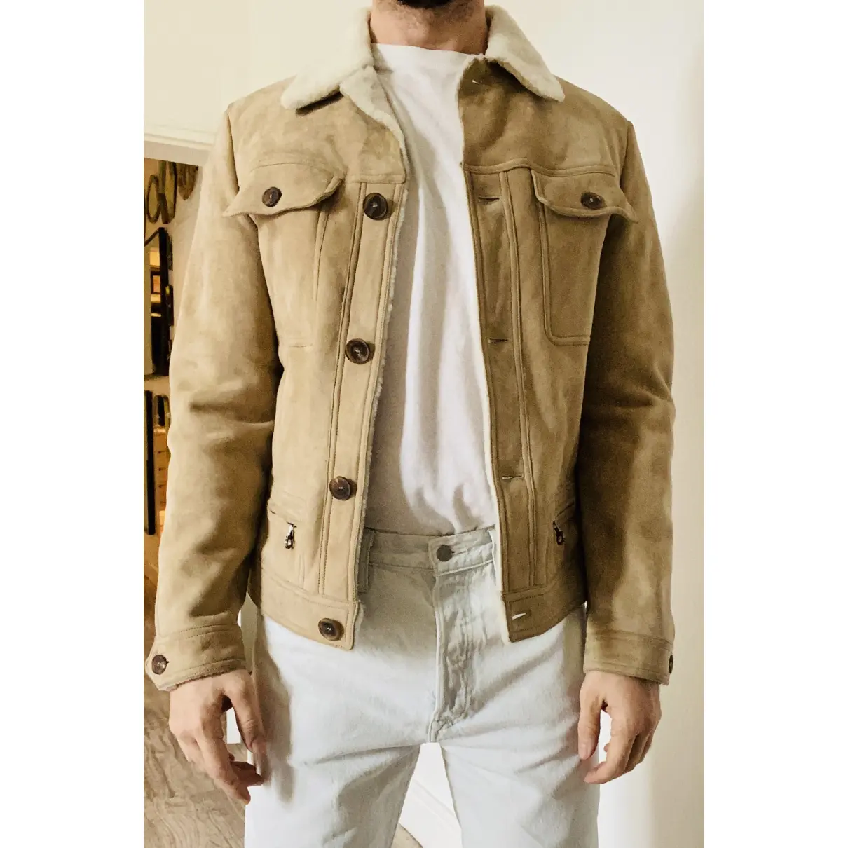 Shearling jacket Salvatore Ferragamo