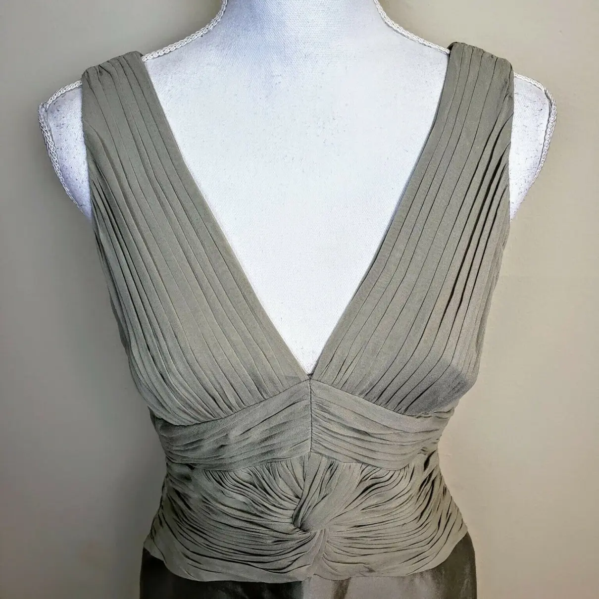 Silk mid-length dress Adrianna Papell