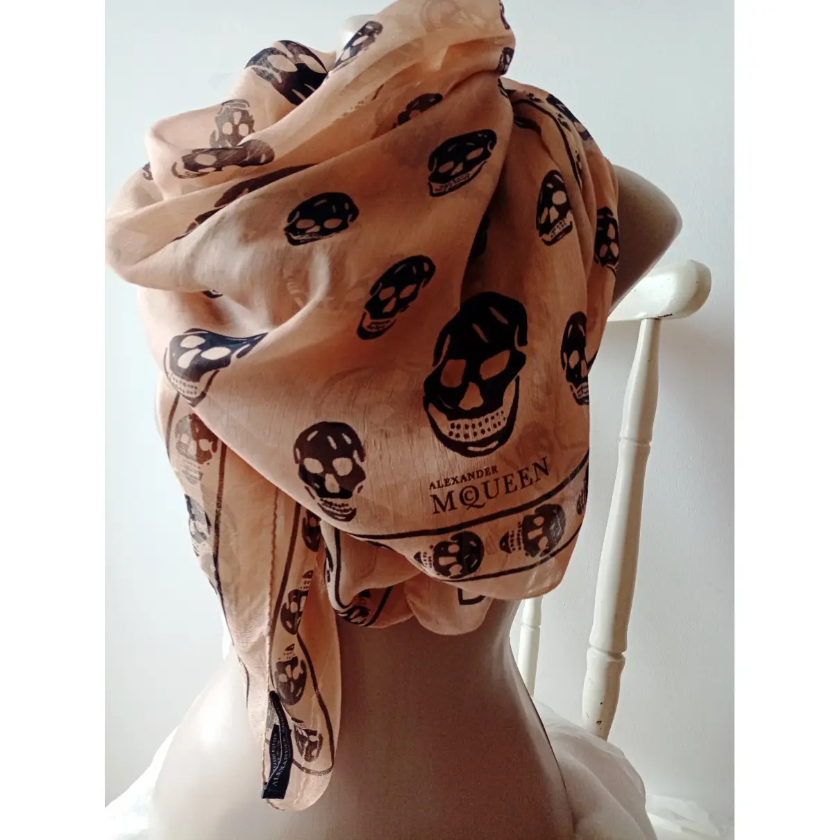 Silk scarf Alexander McQueen
