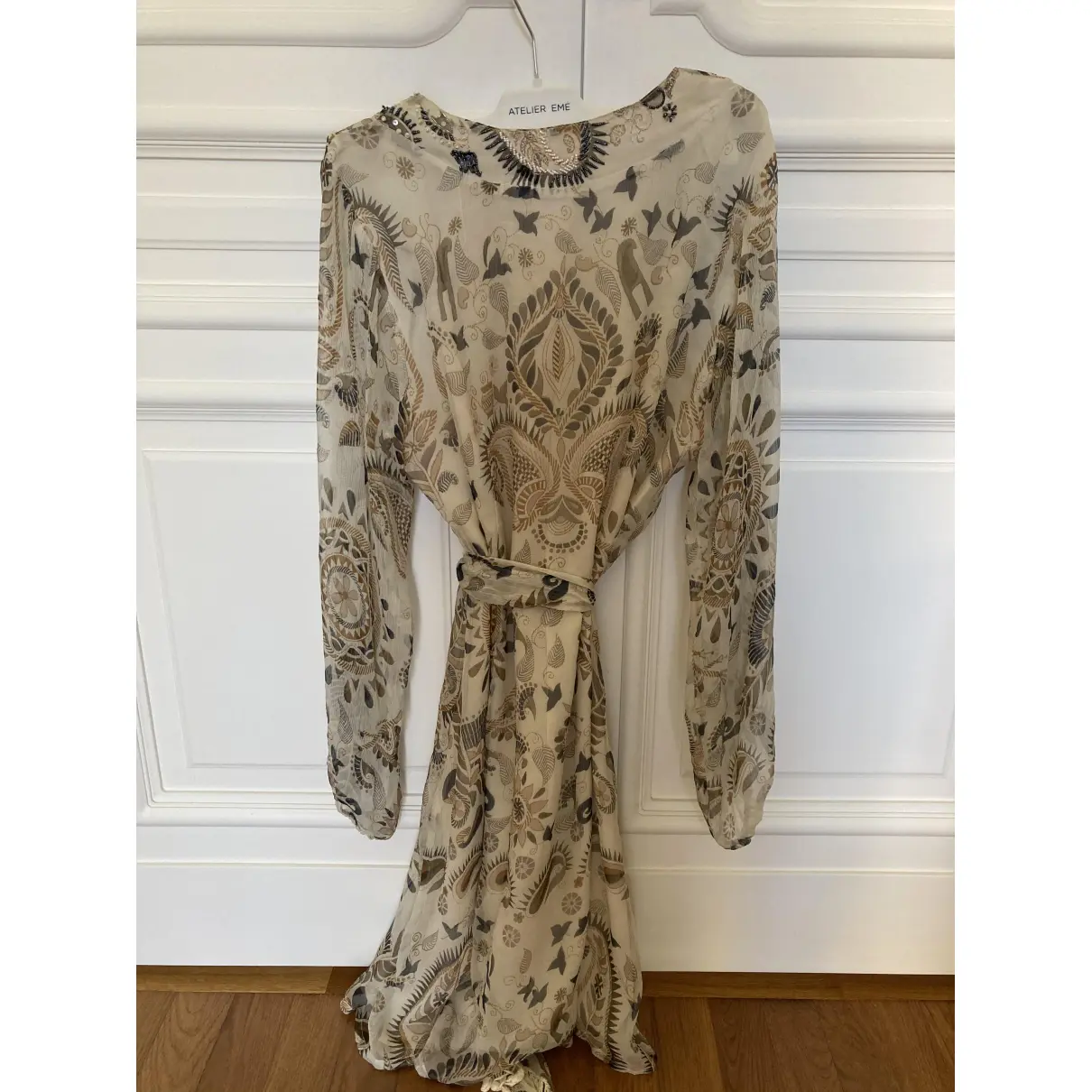 Buy Ambre Et Babzoe Silk mid-length dress online