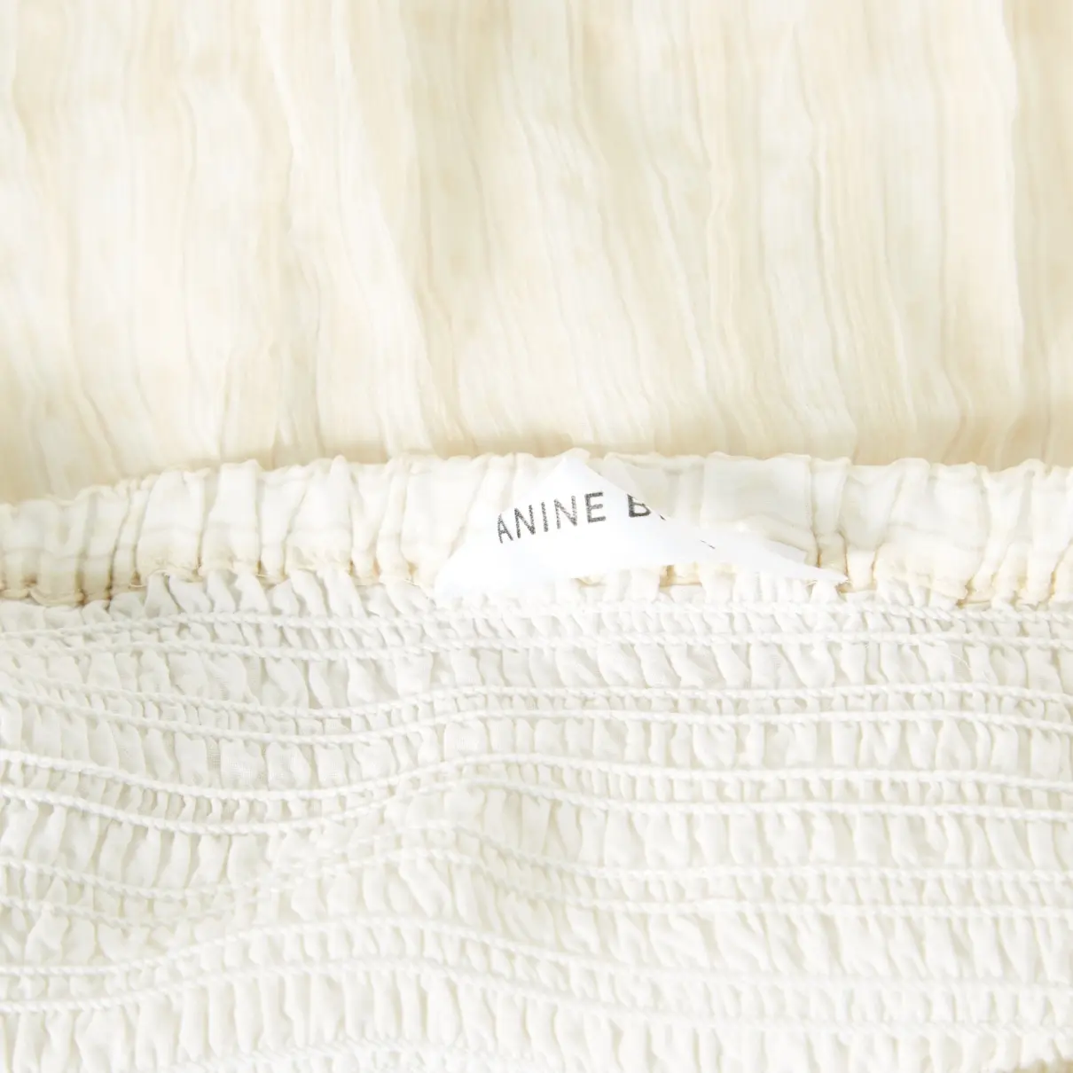 Buy Anine Bing Silk mini skirt online