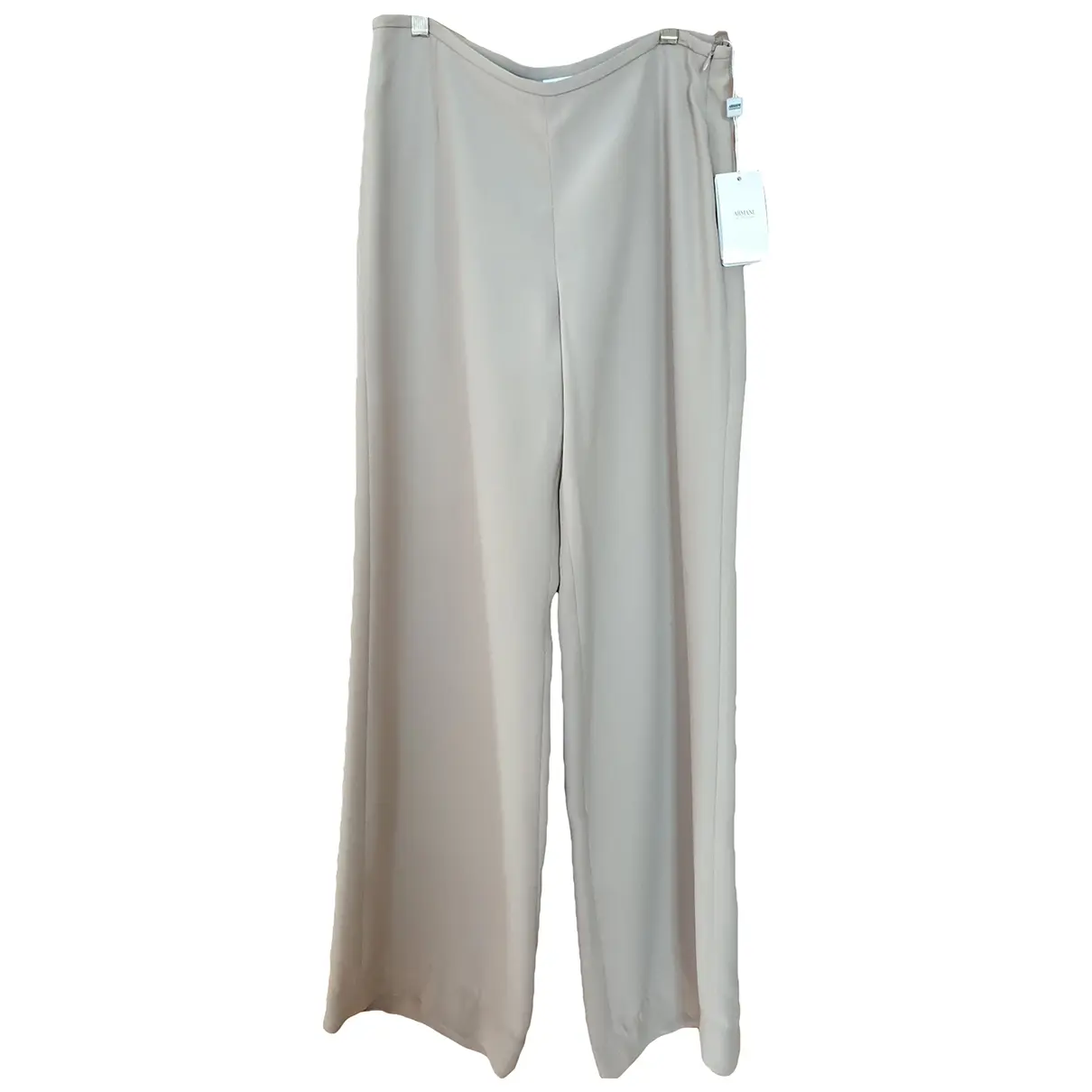 Silk large pants Armani Collezioni