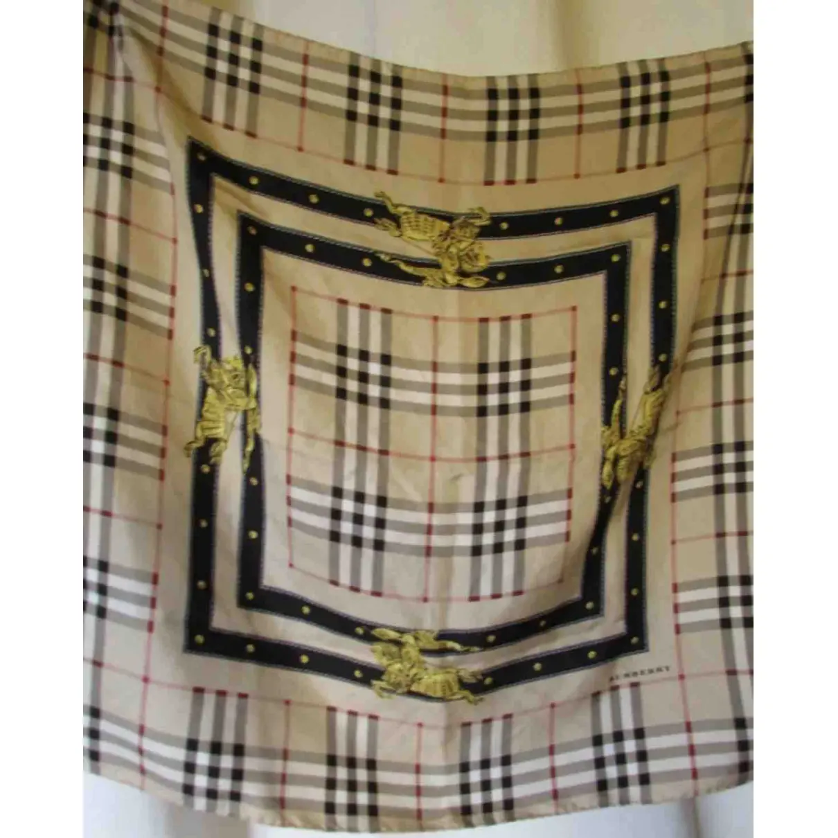 Buy Burberry Silk neckerchief online