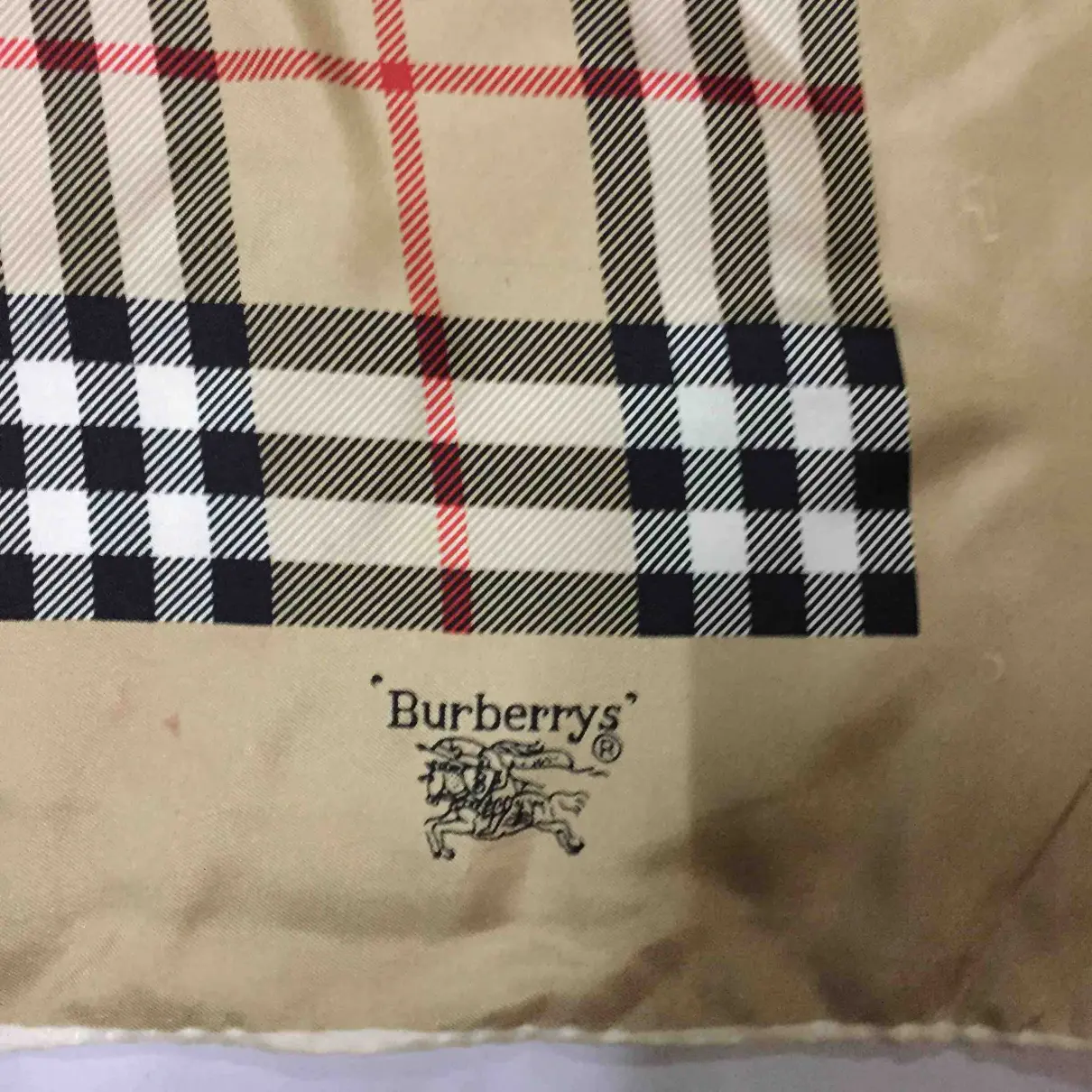 Buy Burberry Silk scarf online - Vintage