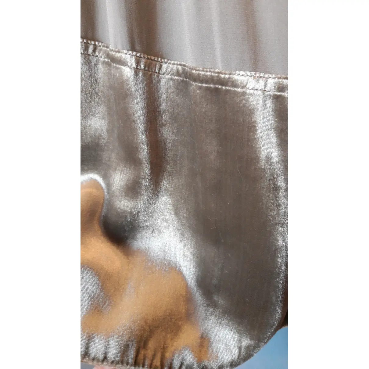 Silk mid-length skirt Burberry