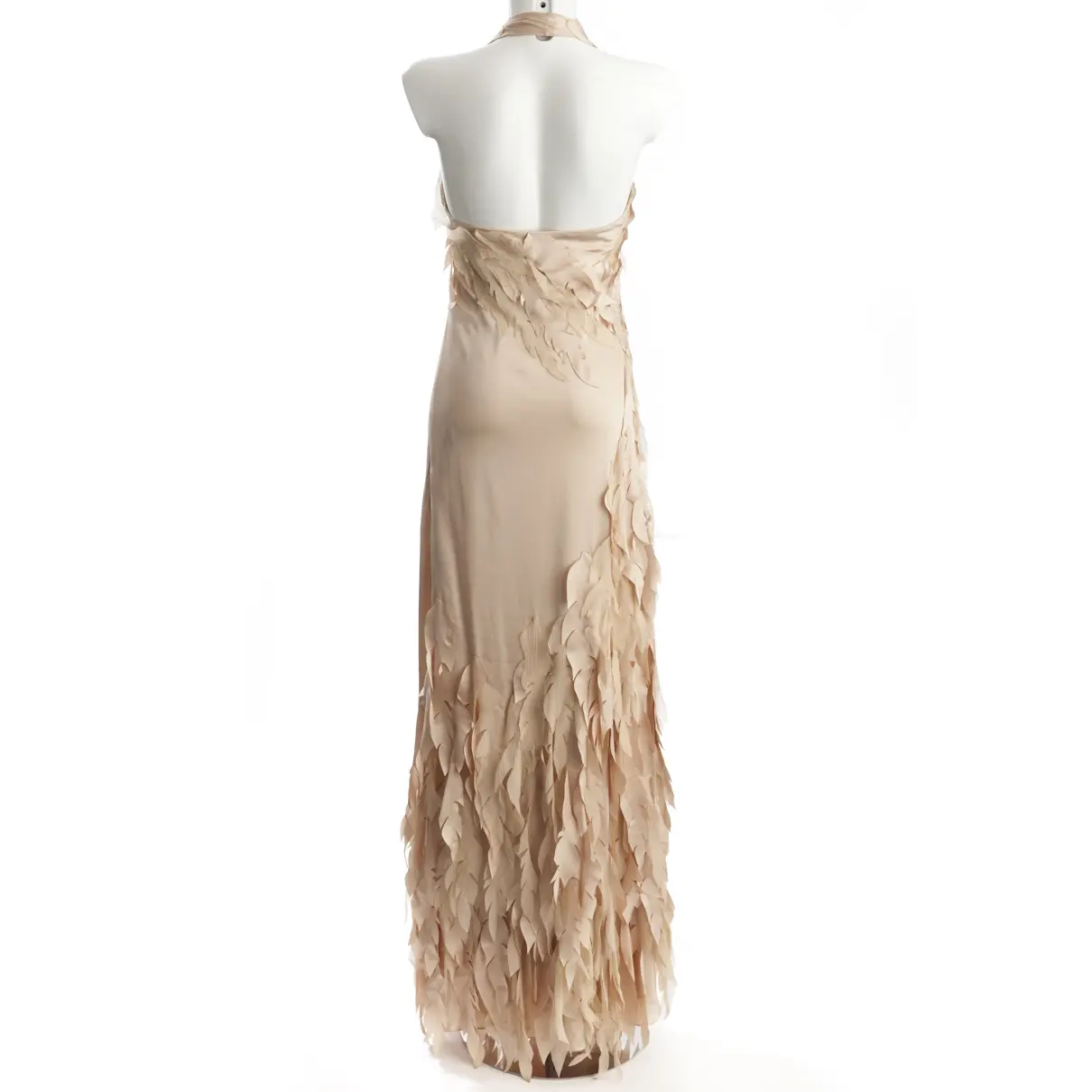 Carlos Miele Beige Silk Dress for sale