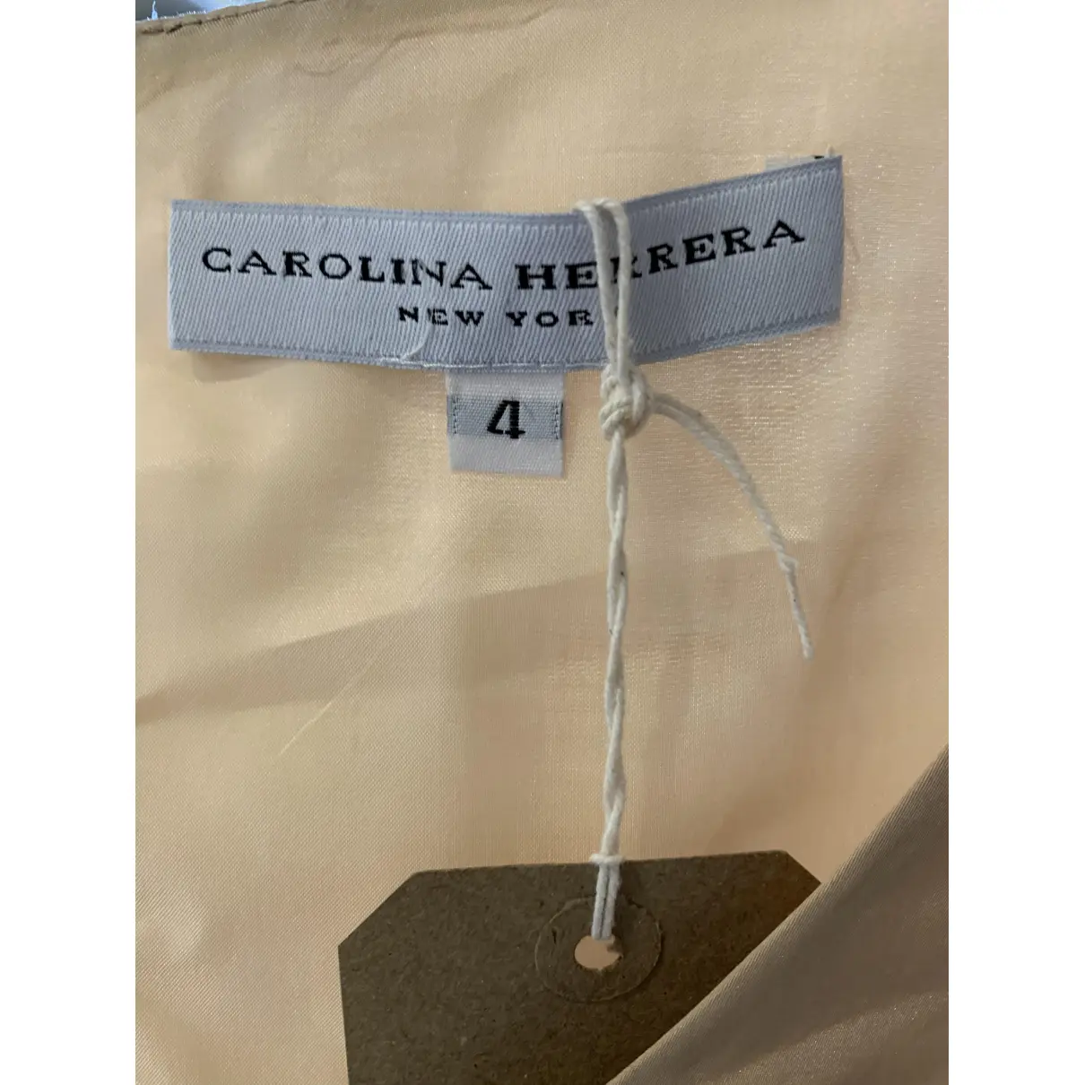 Silk mid-length dress Carolina Herrera