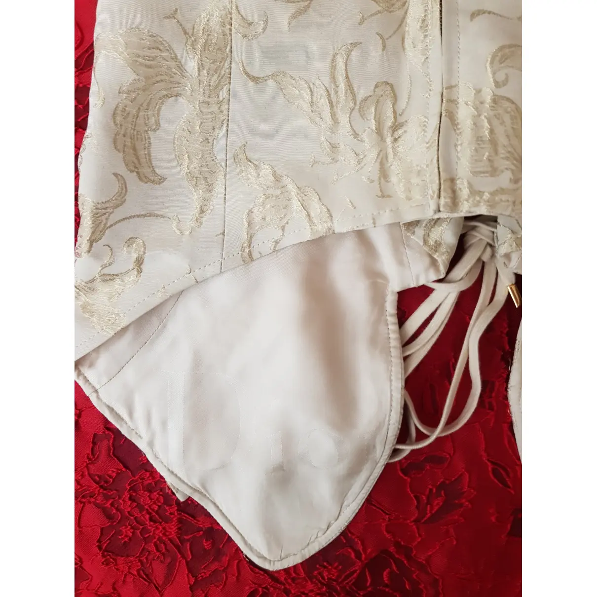 Silk corset Dior - Vintage