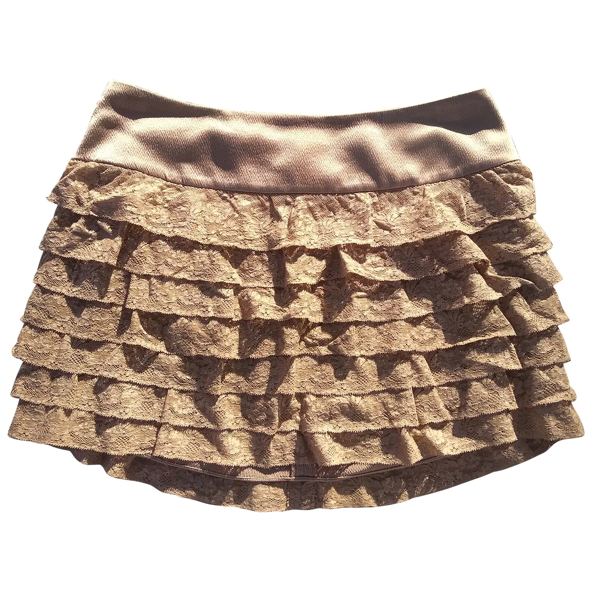 Silk mini skirt Dkny