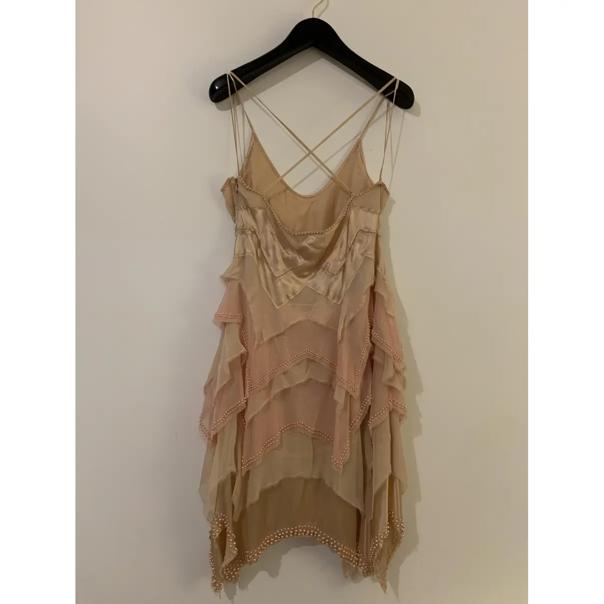 Buy Jenny Packham Silk mid-length dress online - Vintage