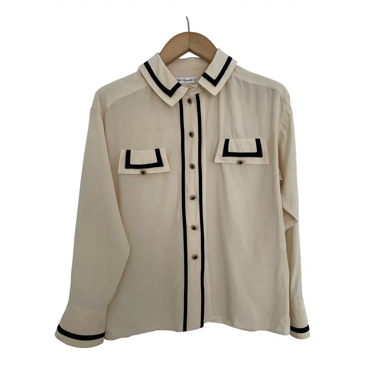 Silk blouse Karl Lagerfeld - Vintage