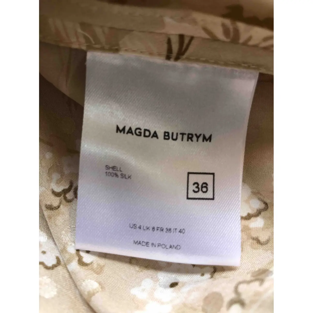 Silk maxi dress Magda Butrym