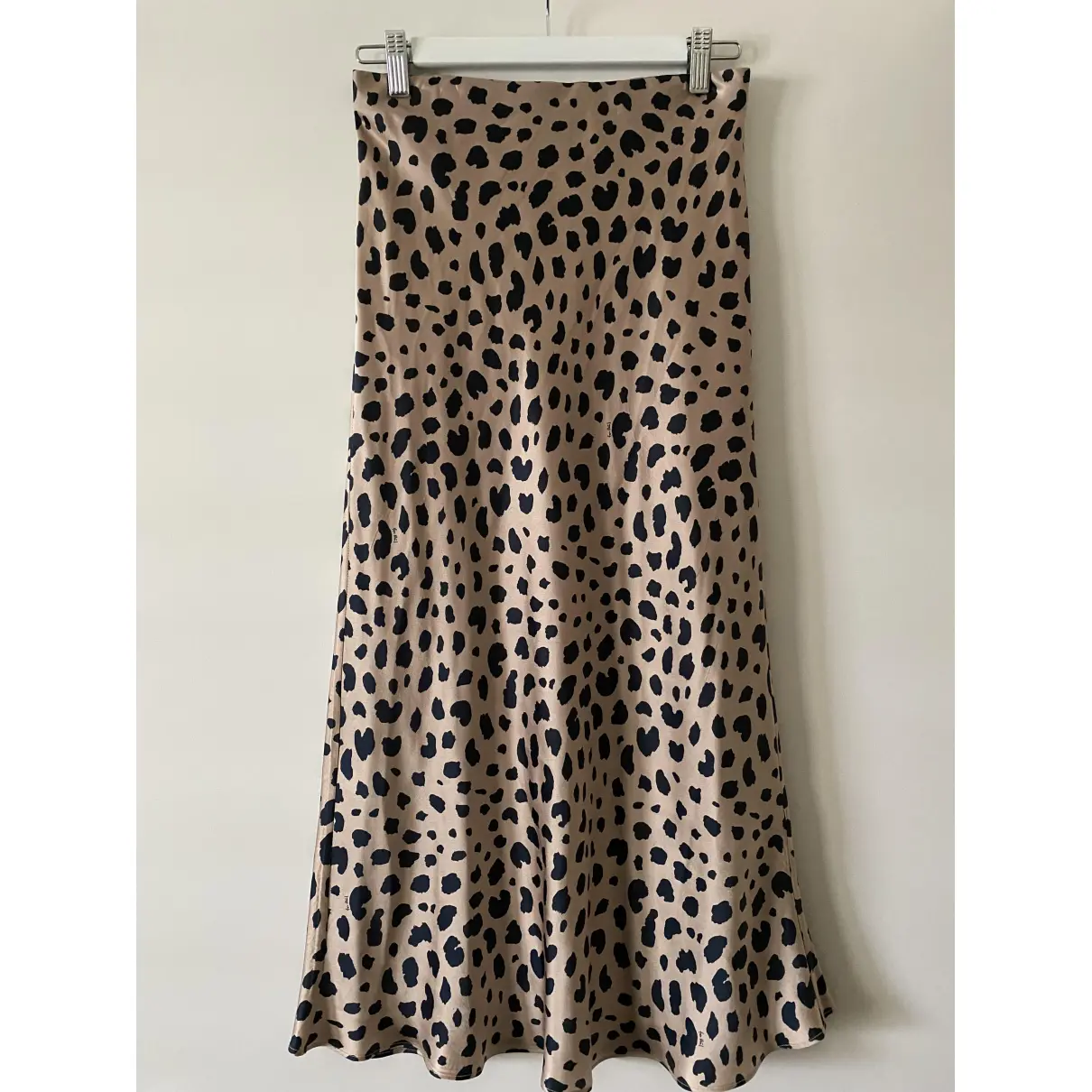 Buy Réalisation Naomi silk mid-length skirt online