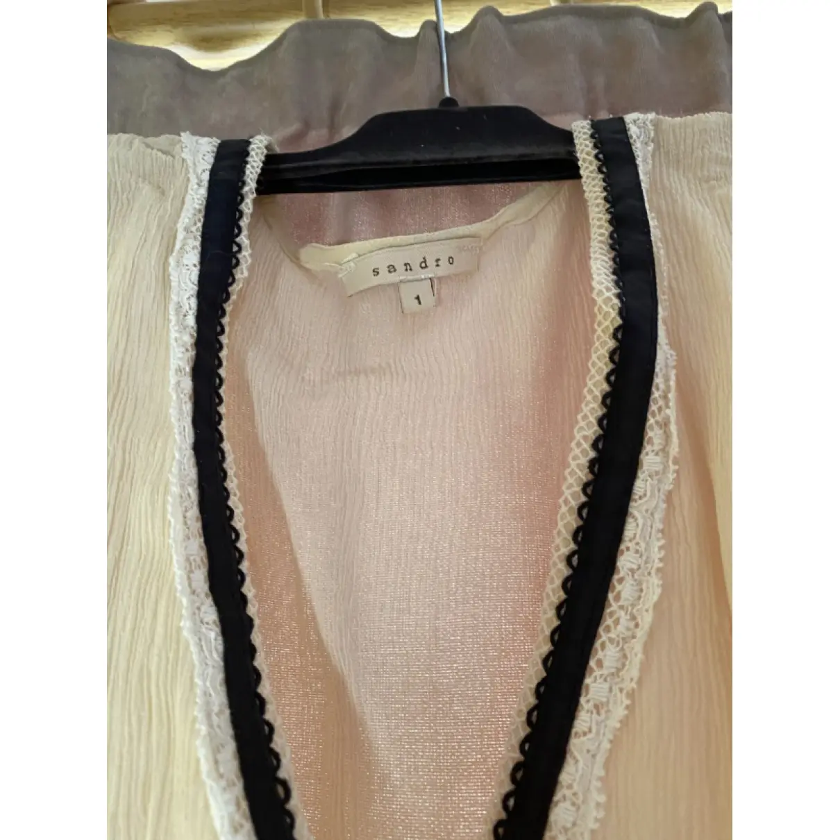Buy Sandro Silk mini dress online