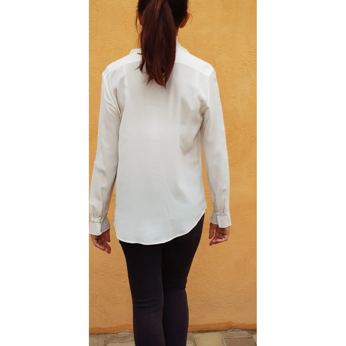 Sandro Spring Summer 2019 silk blouse for sale