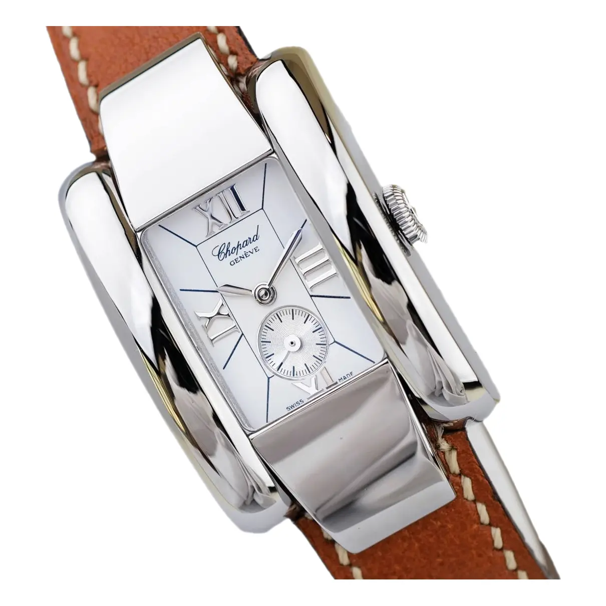 La Strada silver gilt watch