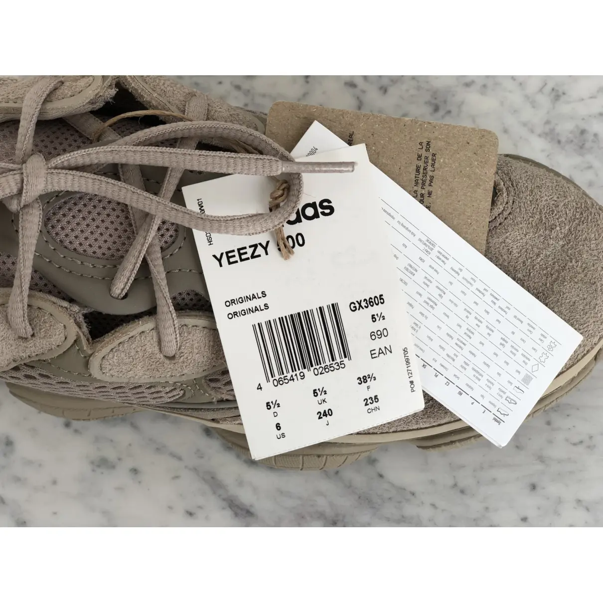 Buy Yeezy x Adidas 500 trainers online