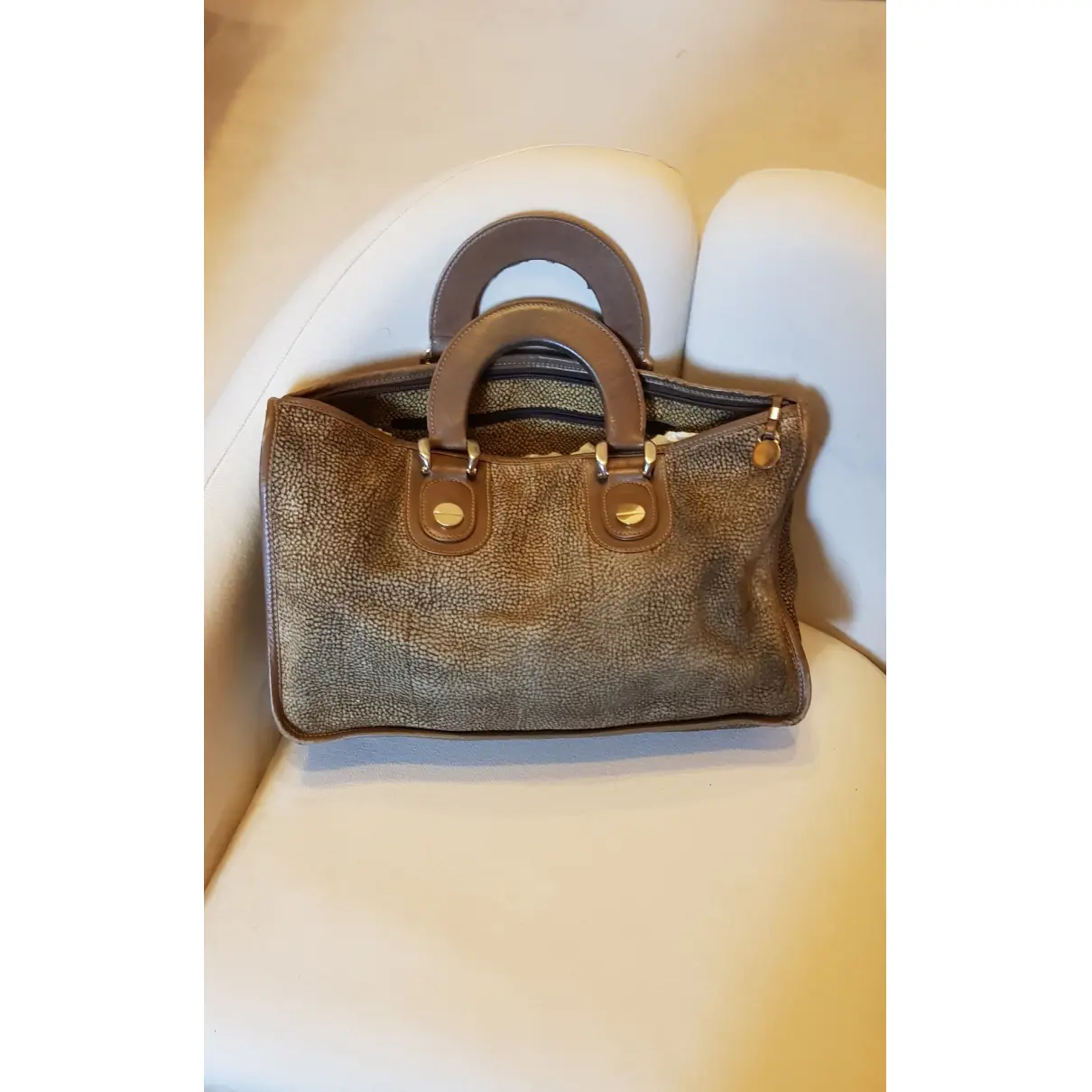 Handbag BORBONESE - Vintage
