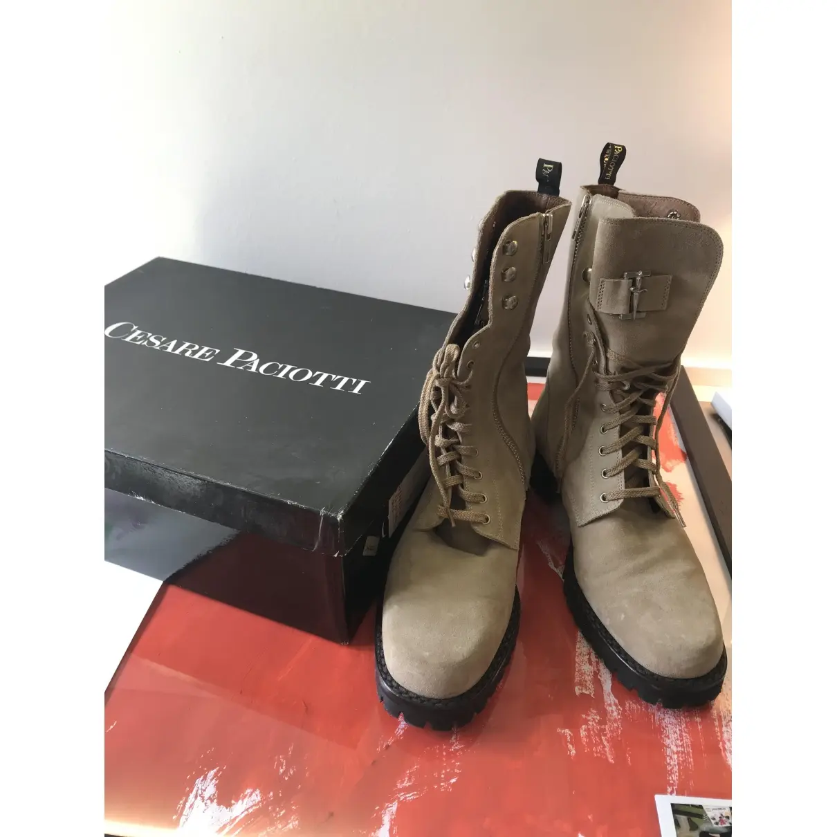 Luxury Cesare Paciotti Boots Women - Vintage