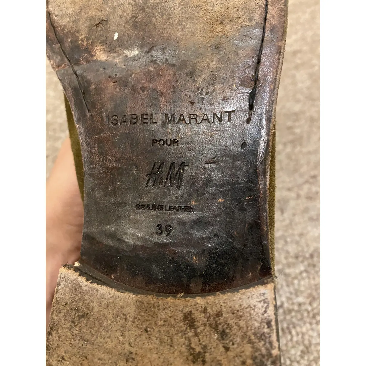 Biker boots Isabel Marant Pour H&M