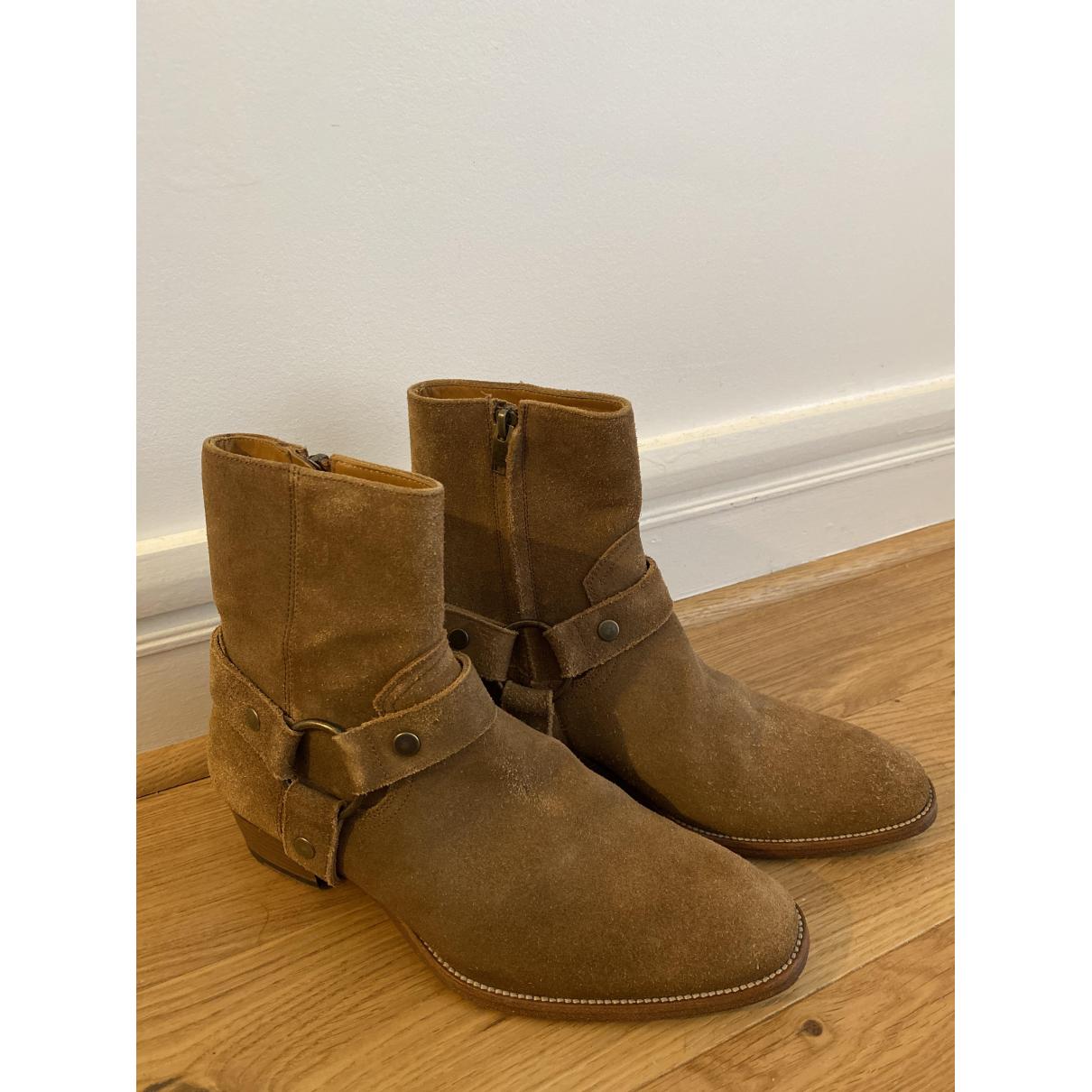 Buy Saint Laurent Wyatt boots online