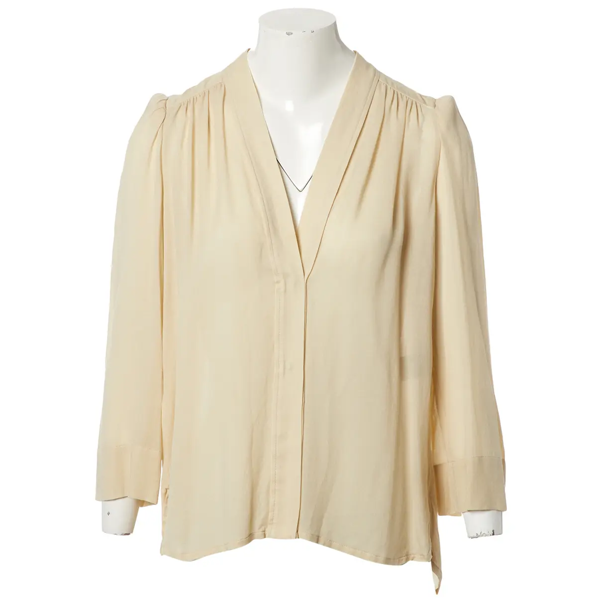 Beige Synthetic Top Isabel Marant