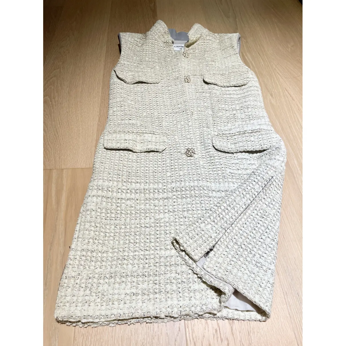 Tweed mid-length dress Chanel