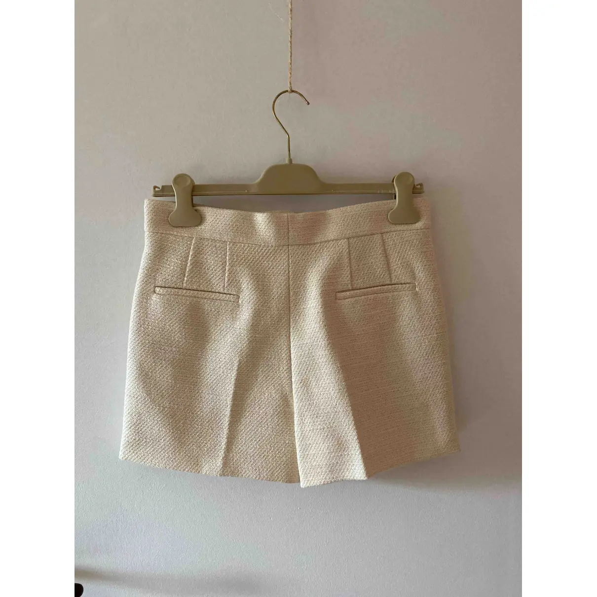 Buy Chloé Beige Tweed Shorts online