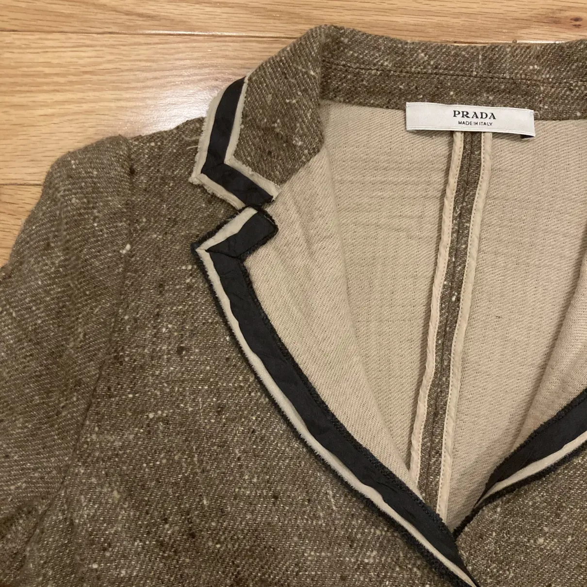 Tweed jacket Prada - Vintage
