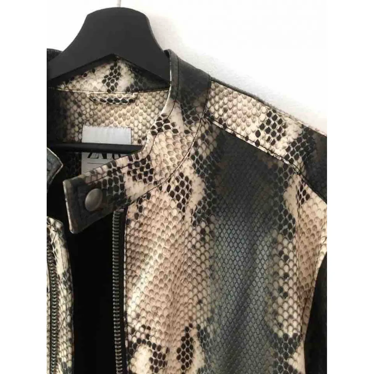 Buy Zara Vegan leather jacket online