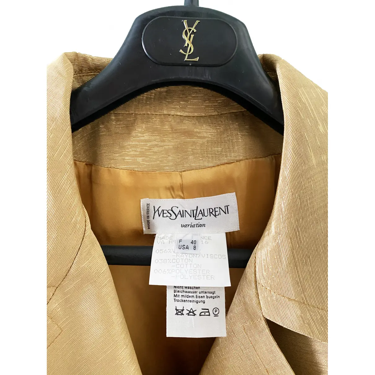 Luxury Yves Saint Laurent Trench coats Women - Vintage