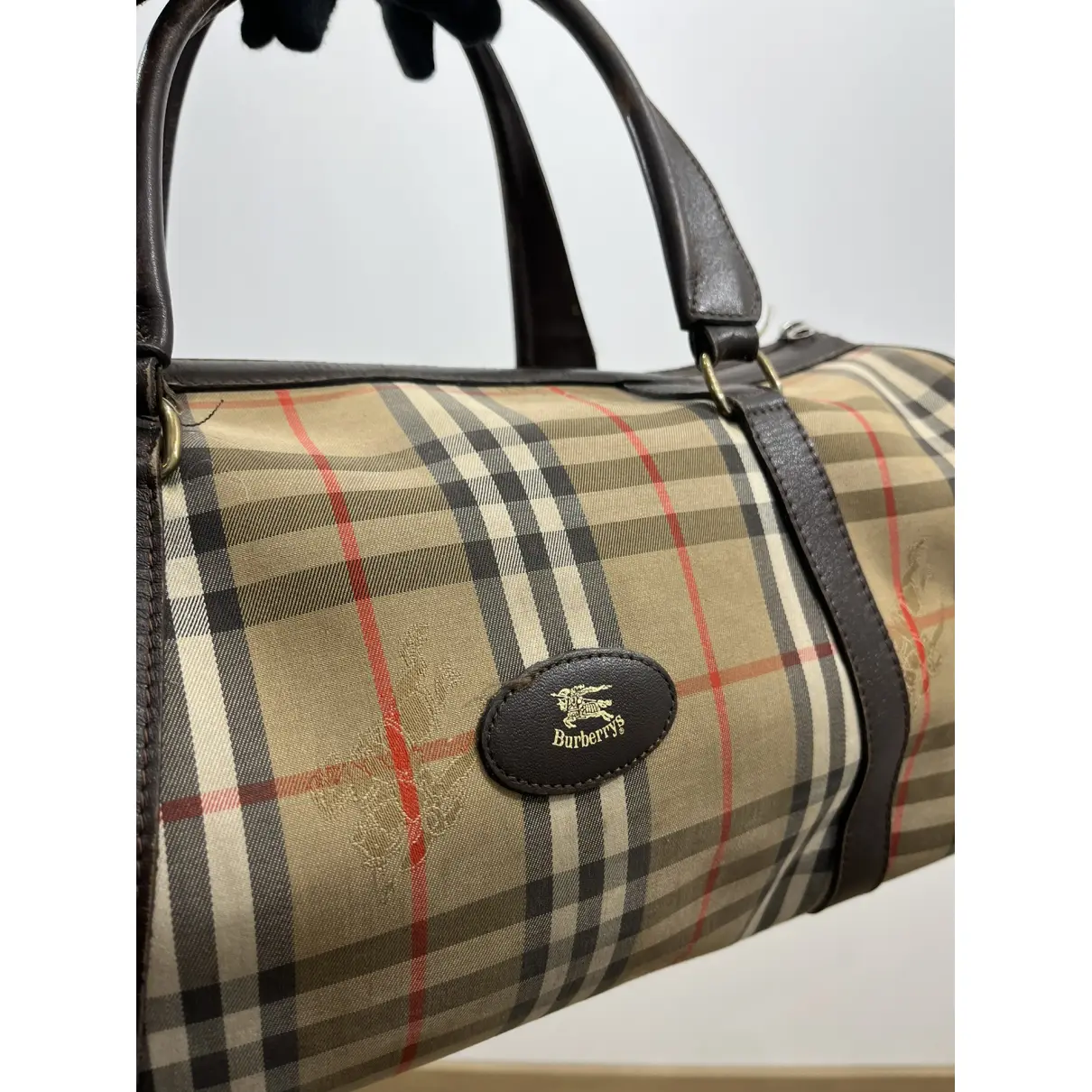 Buy Burberry Wool handbag online