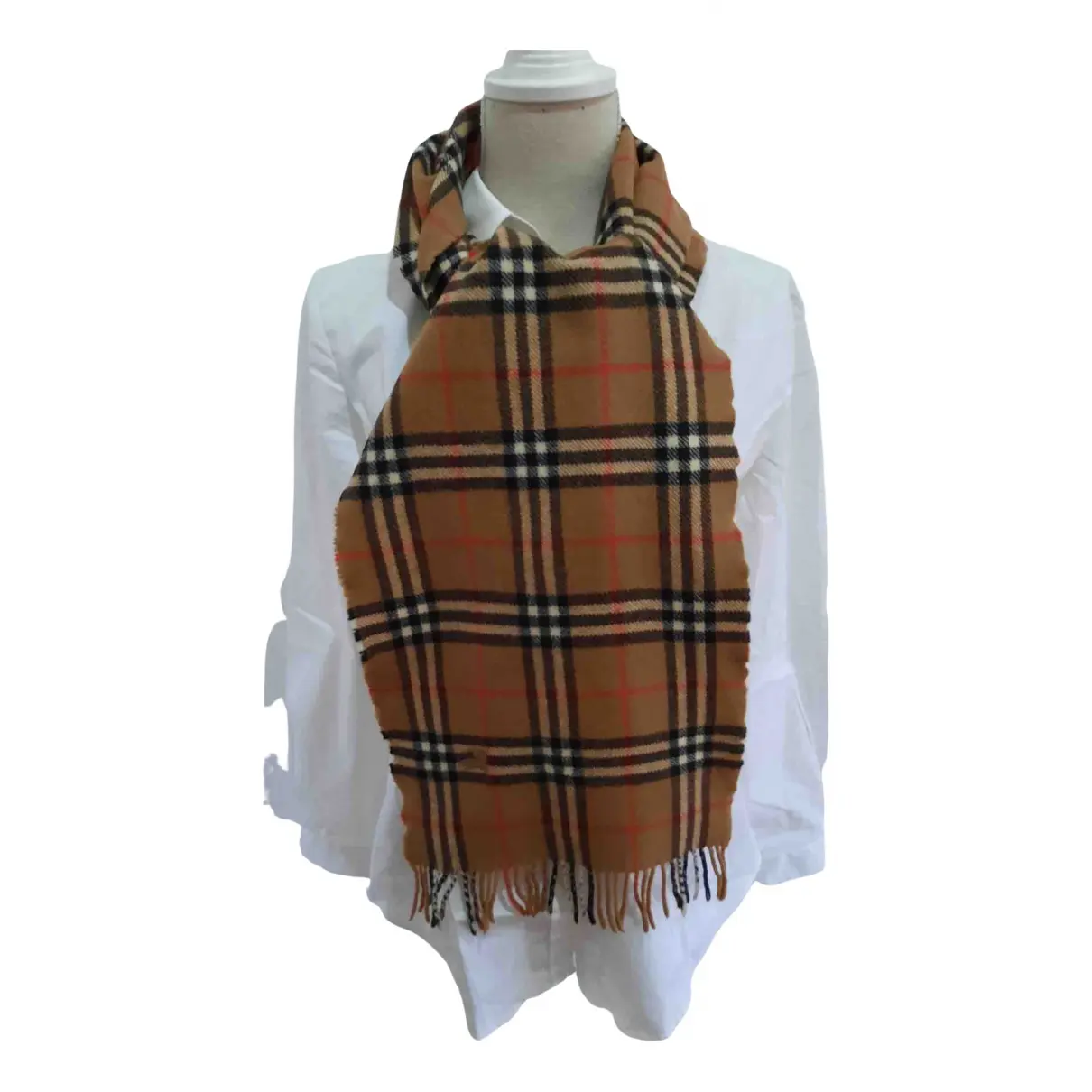 Buy Burberry Wool scarf & pocket square online - Vintage