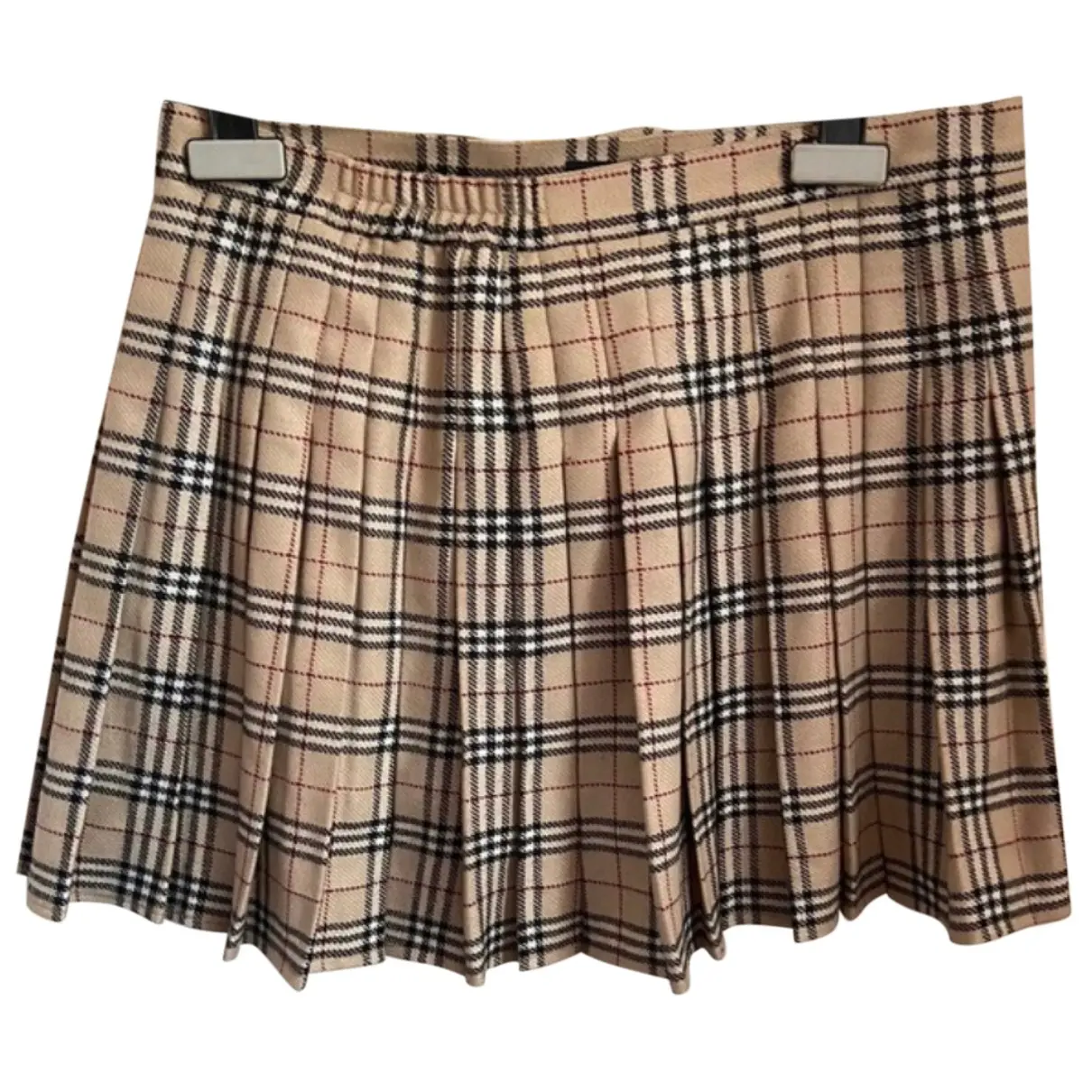 Wool mini skirt Burberry