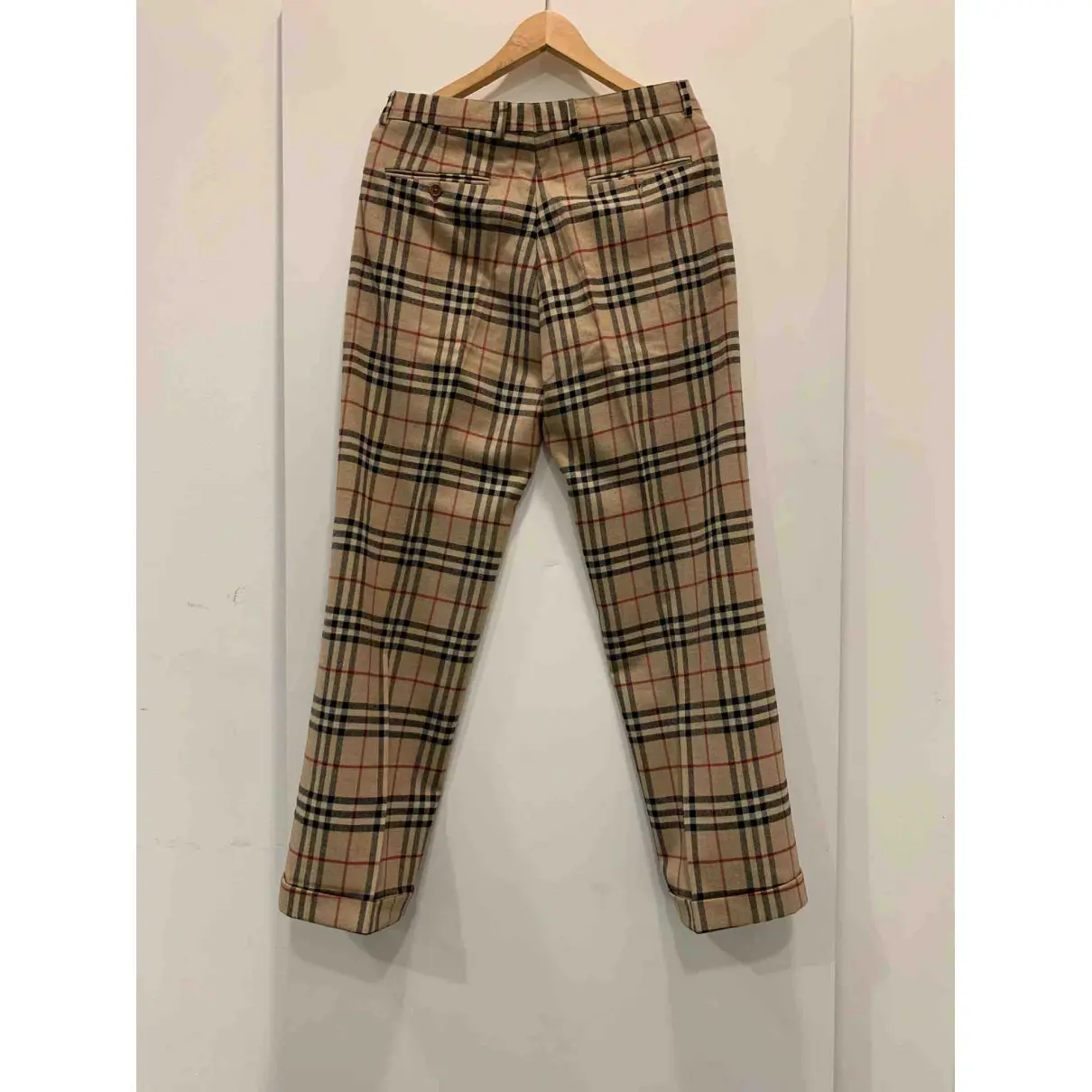Buy Burberry Wool trousers online