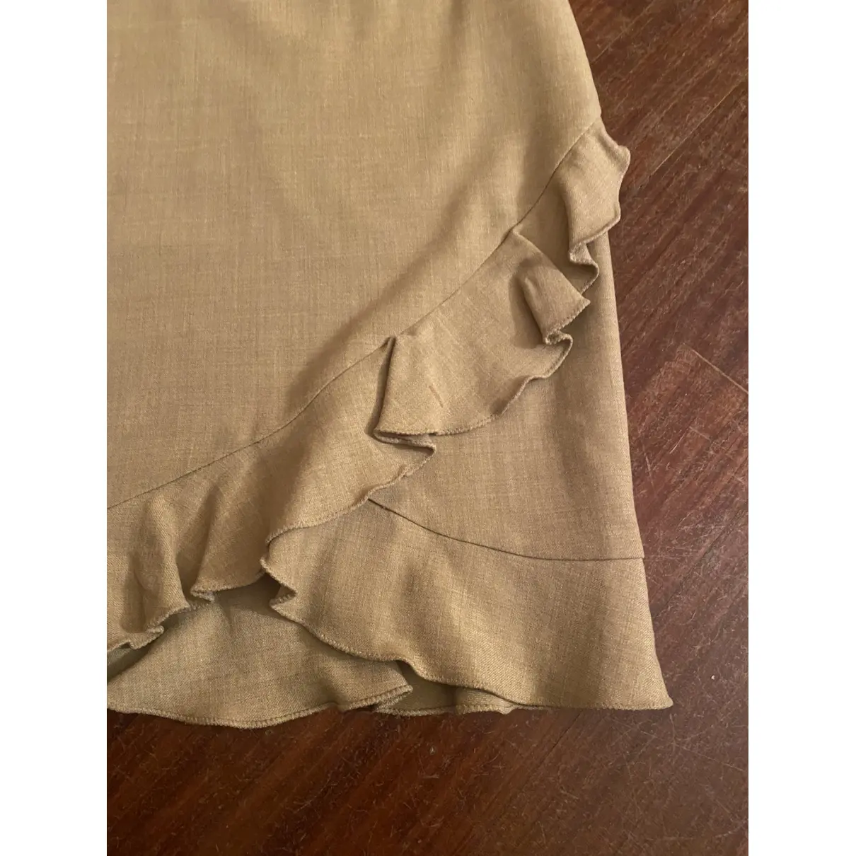 Buy ERMANNO DAELLI Wool mid-length skirt online