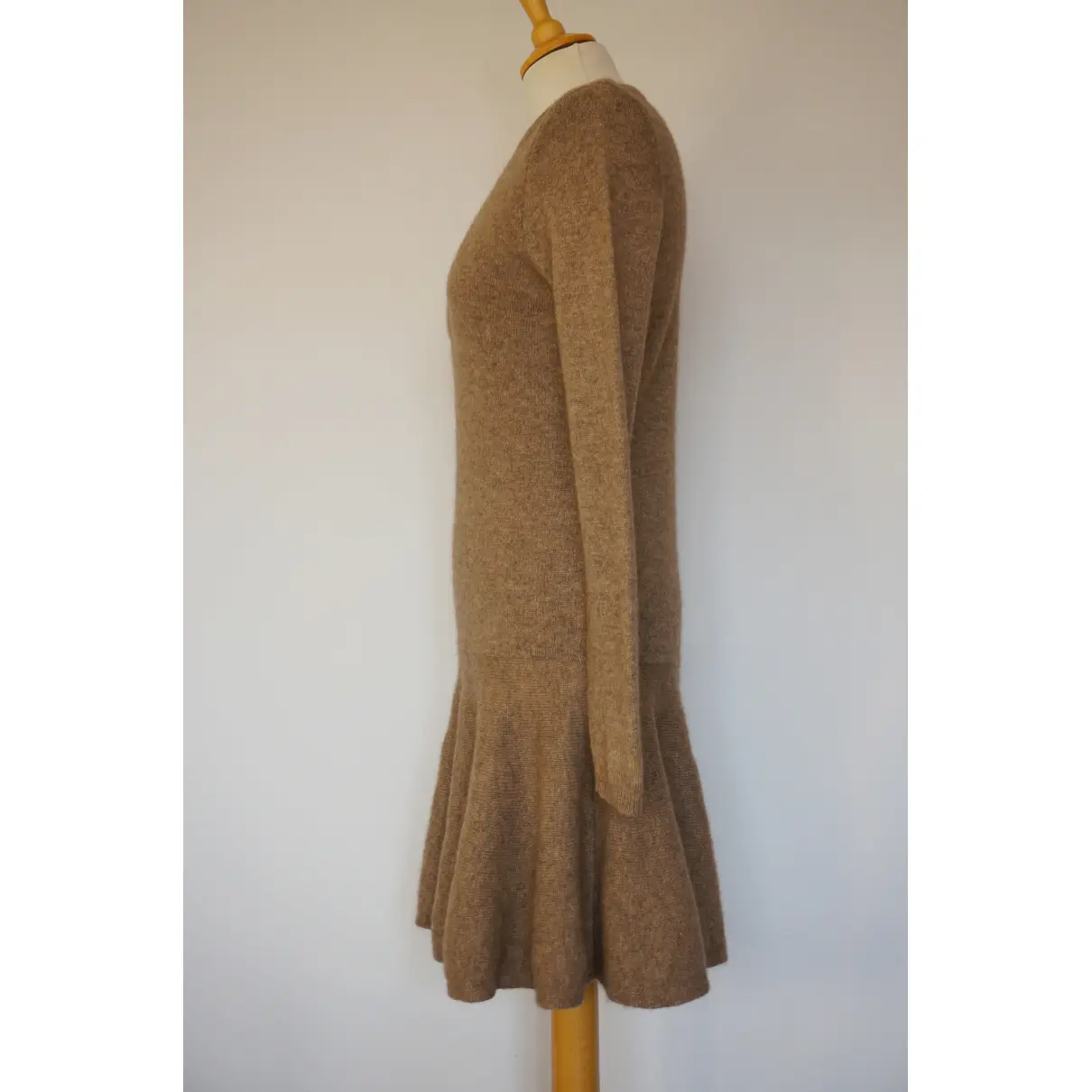 Wool mid-length dress Ganni