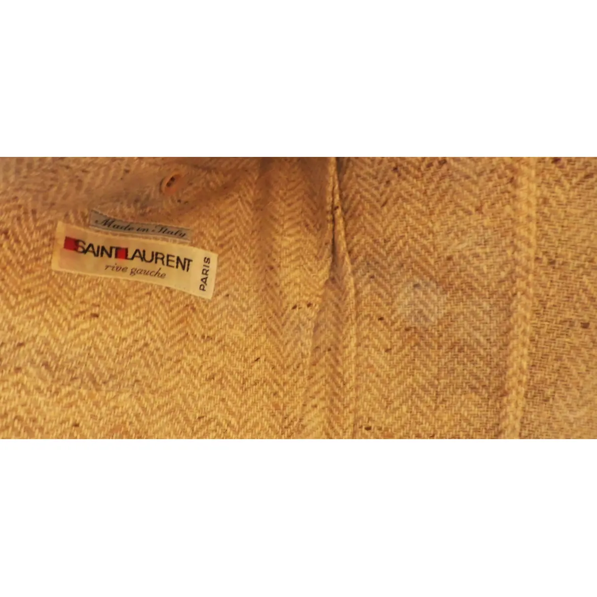 Wool vest Saint Laurent - Vintage