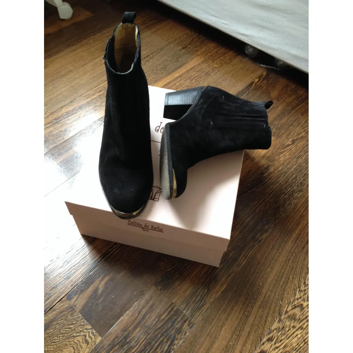 Autre Marque Black Ankle boots for sale