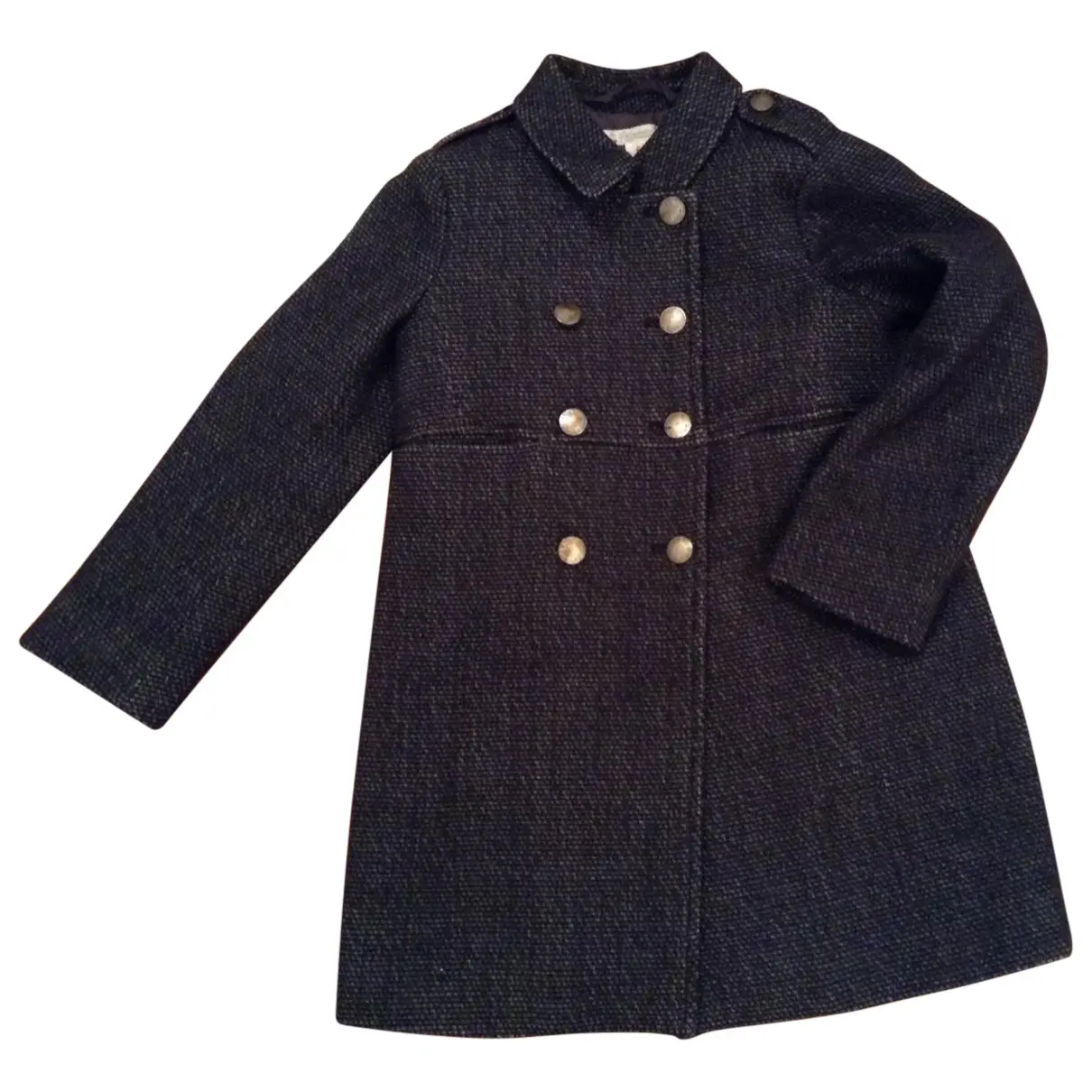 Black Wool Jacket & coat Bonpoint
