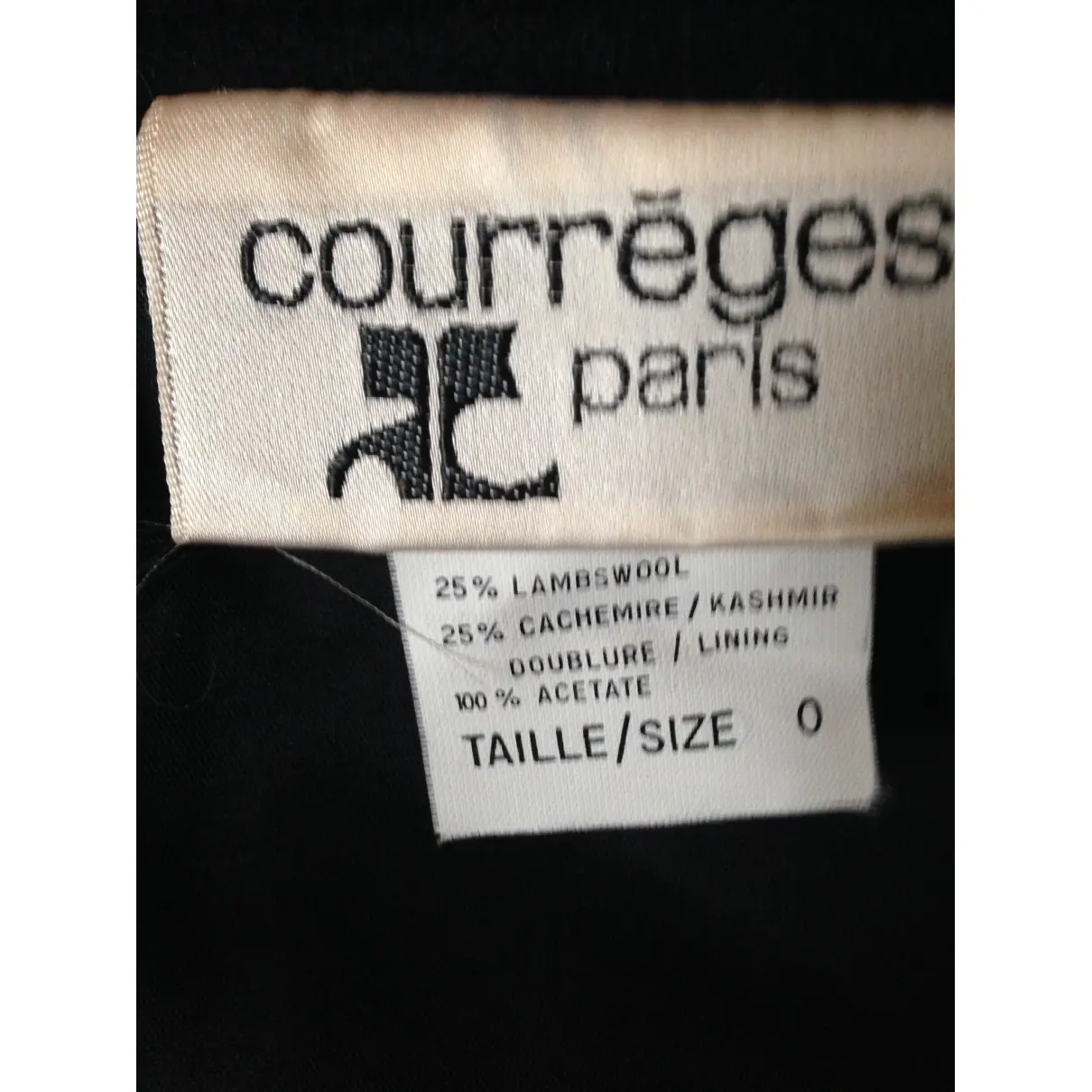 Buy Courrèges Cashmere mini skirt online