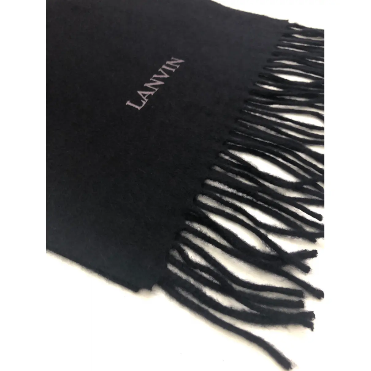 Cashmere scarf & pocket square Lanvin