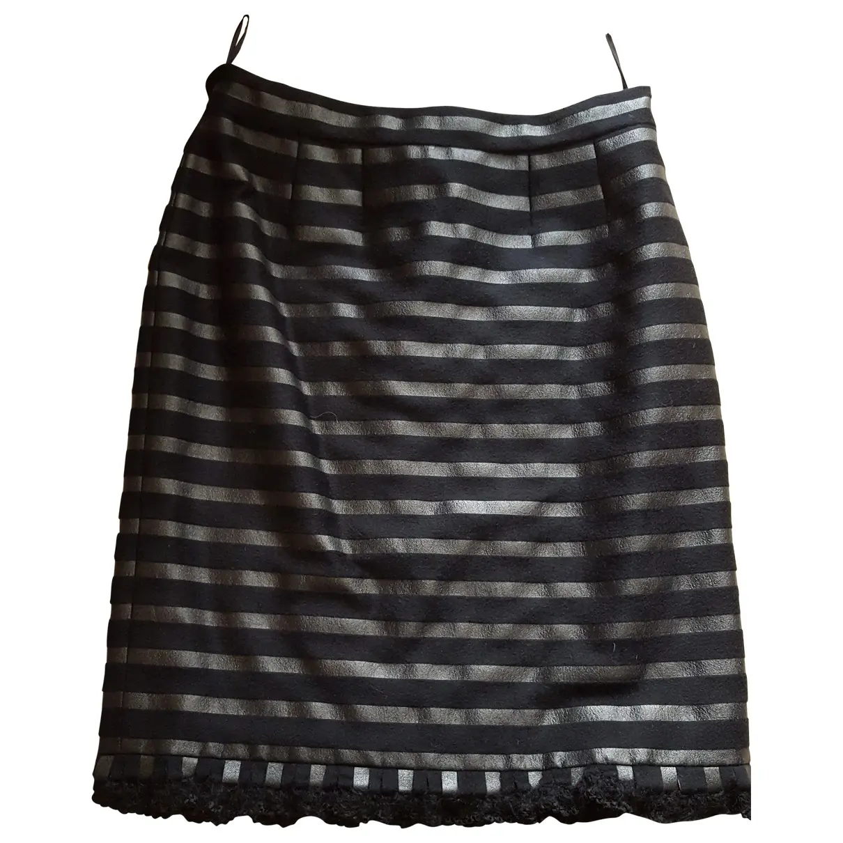 Cashmere mid-length skirt Chanel