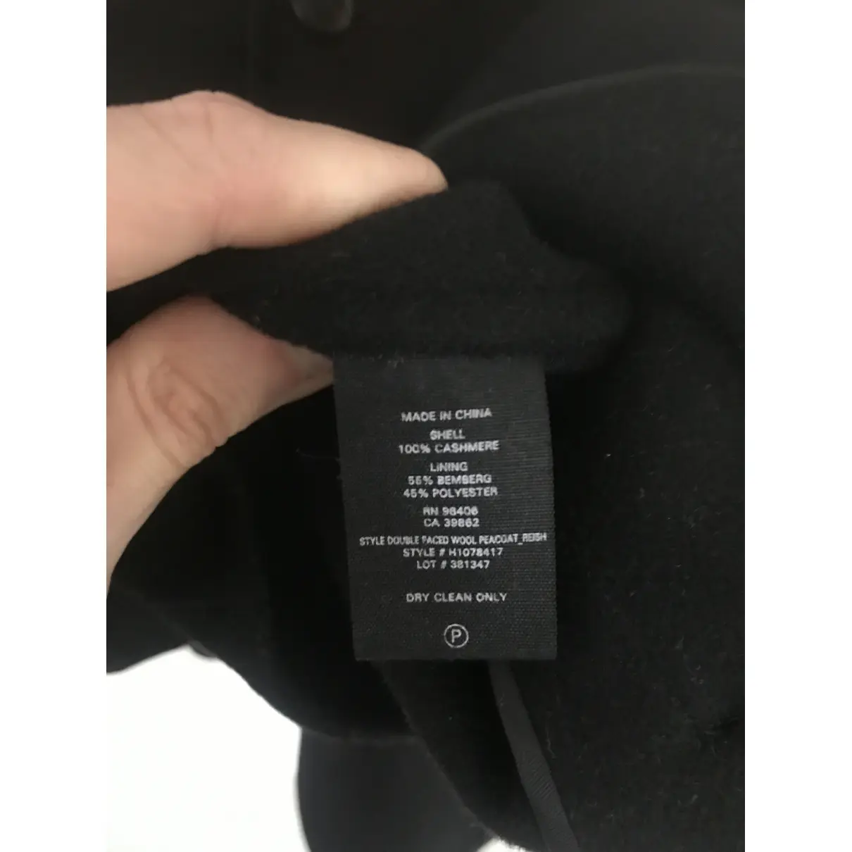 Theory Cashmere peacoat for sale