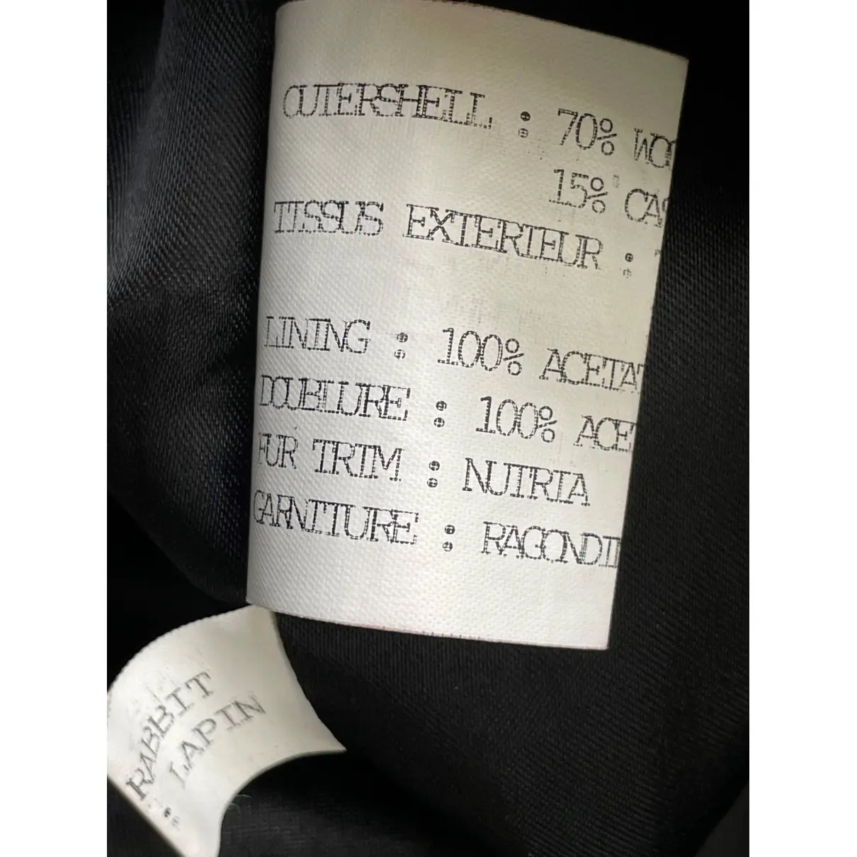 Cashmere peacoat Yves Saint Laurent - Vintage