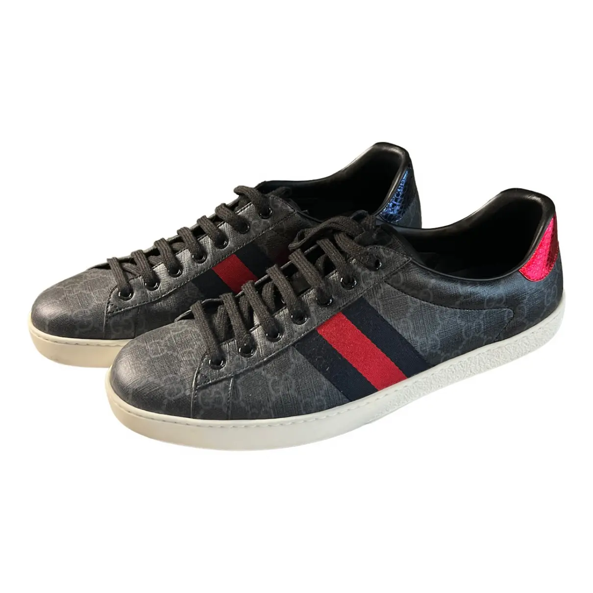Ace cloth low trainers Gucci