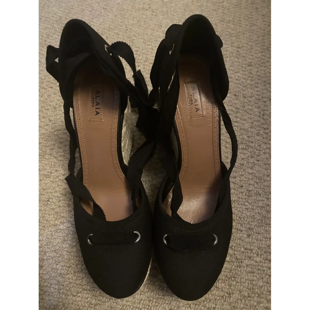 Buy Alaïa Cloth heels online