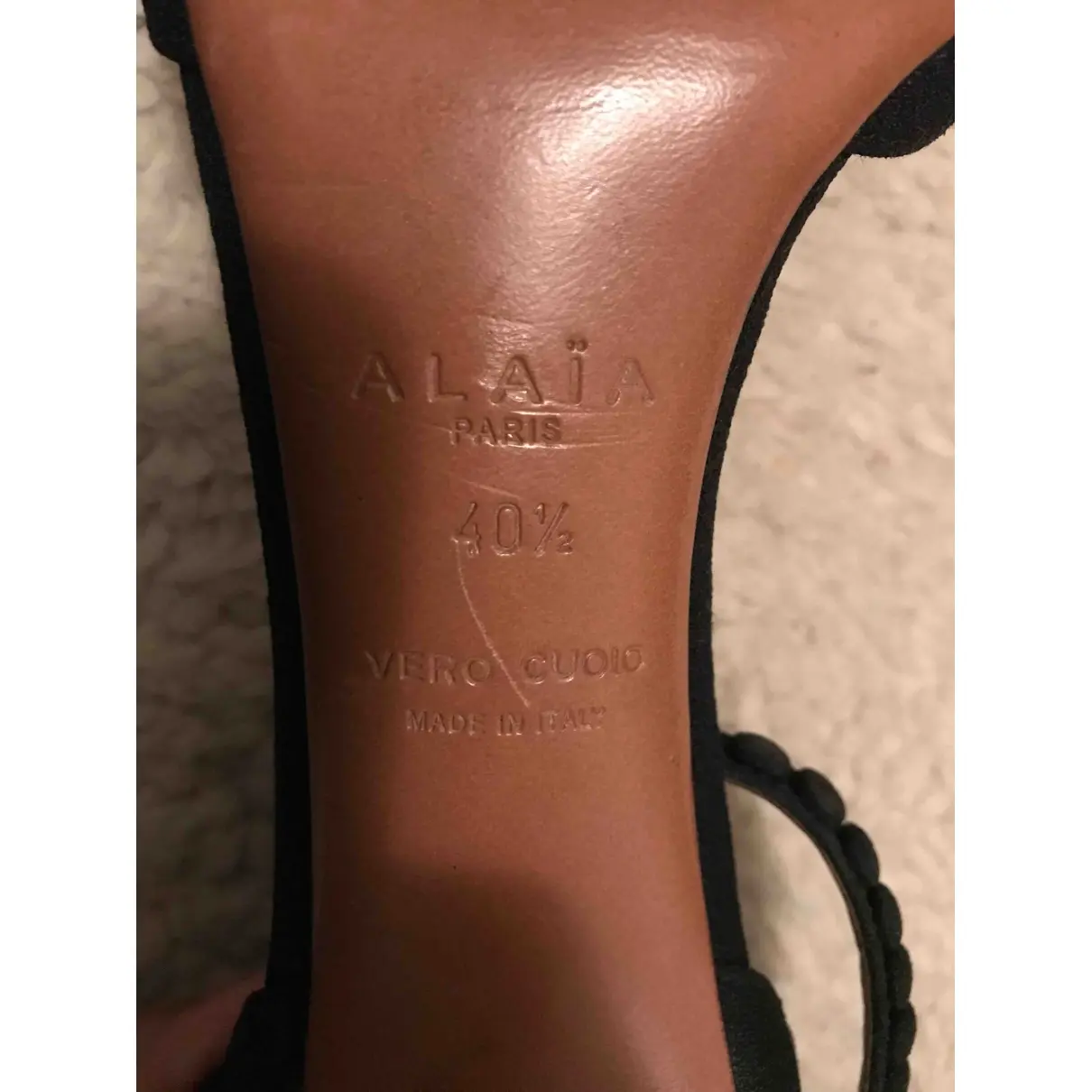 Buy Alaïa Cloth sandals online