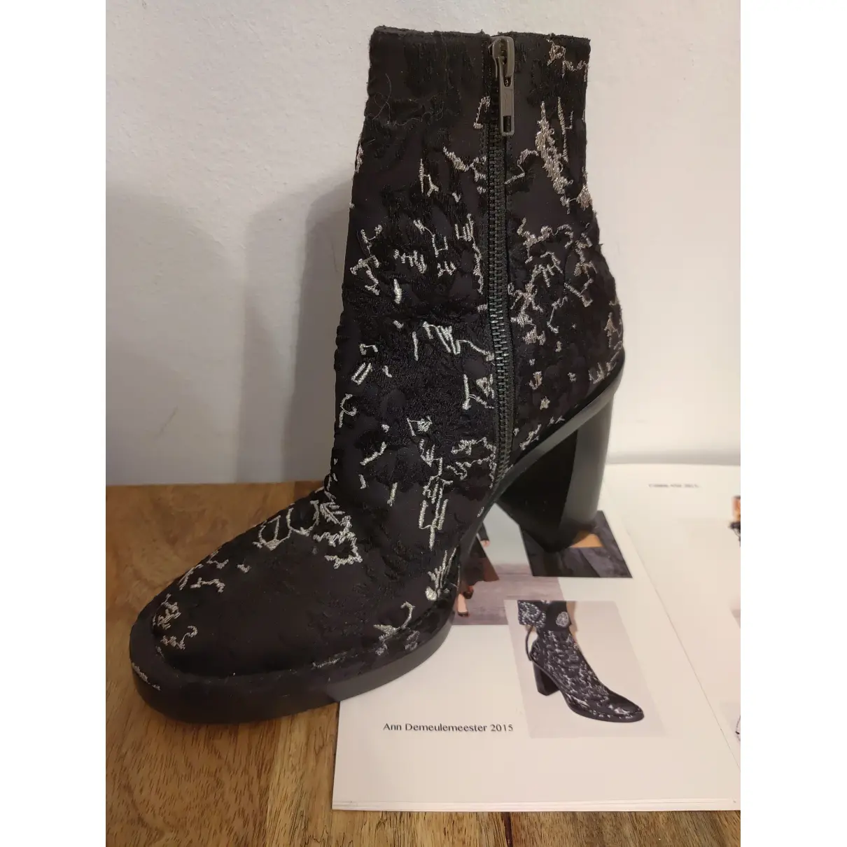 Cloth ankle boots Ann Demeulemeester